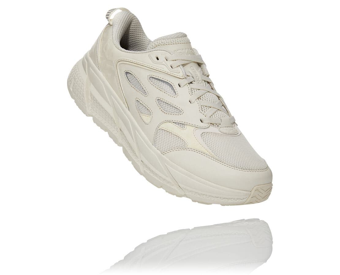 Hoka One One All Gender Clifton L South Africa - Womens Road Running Shoes - Beige,FWREI-6208